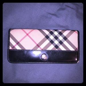 Authentic Burberry Nova Check Wallet